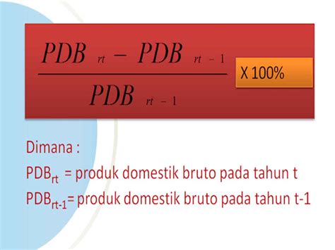 Cara Menghitung Tingkat Pertumbuhan Ekonomi