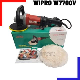 Jual MESIN POLES MOBIL WIPRO W7700V POLISHER WIPRO W7700V Shopee