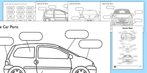 30 Label Of Car Parts - Labels Design Ideas 2020