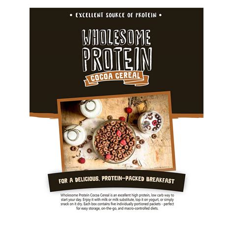 3 Pack Protein Cereal | Low Carb High Protein Cereal | 15g Protein, 4g ...