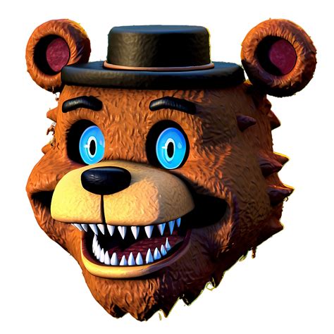 Download Detailed Freddy Fazbear Graphic Png 05252024