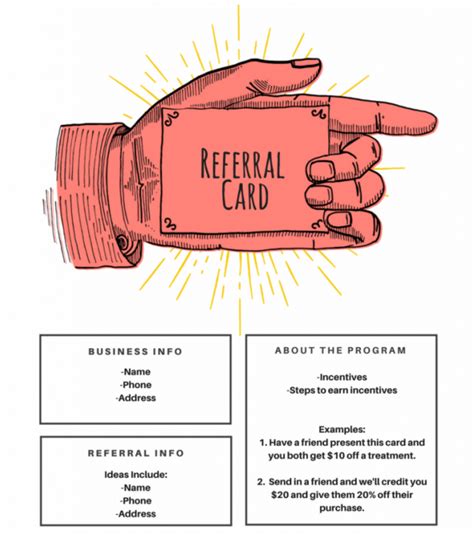 Examples Of Referral Card Ideas And Quotes That Work