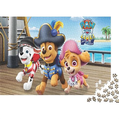 Puzzle Piezas Paw Patrol Mundo De La Animaci N De Dibujos Animados