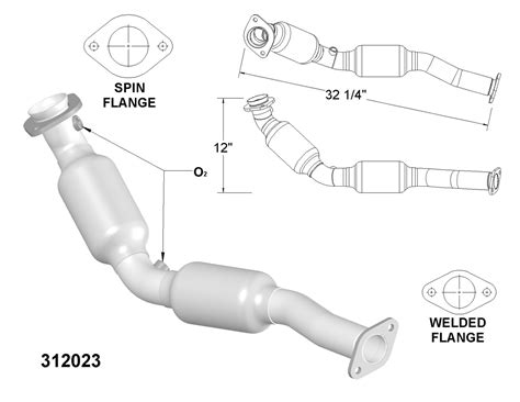 Catalytic Converter For 2000 Ford Crown Victoria Ebay