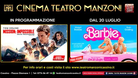 Cassino Al Cinema Teatro Manzoni Da Domani Inizia Il Viaggio Nel