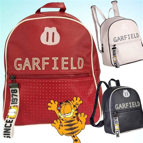 Bolsa Costas Mochilinha Garfield Promo Es Do Dia