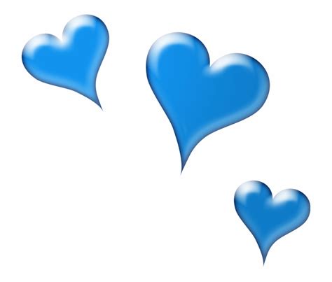 Baby Blue Heart Emoji Heart Clip Art Library | Images and Photos finder