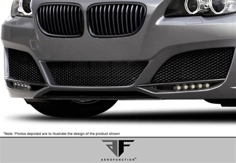 Carbon Fiber Front Lip Add On Body Kit For Bmw Series Dr