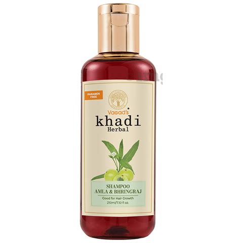 Vagad S Khadi Herbal Amla Bhringraj Shampoo Buy Bottle Of 210 0 Ml