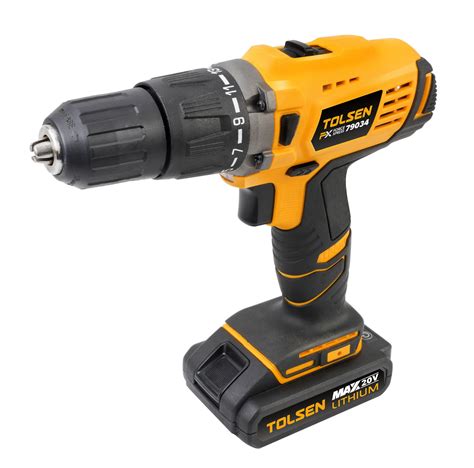 Tolsen Li Ion Cordless Drill With Impact Function Industrial Westoby