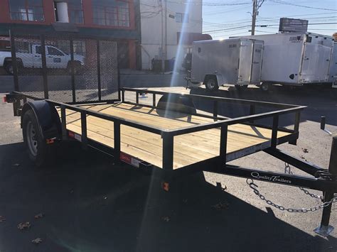 Quality Open Utility Trailer 6’x12′ with Ramp