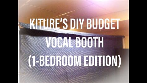 Kitures Diy Budget Bedroom Vocal Booth Under 30 Minutes Youtube