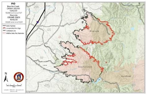 Beachie Creek Fire Near Detroit Oregon Current Incident Information