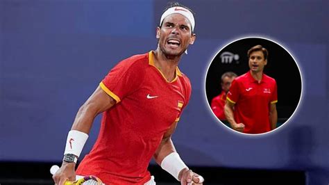 Spains Davis Cup Captain David Ferrer Reacts To Rafael Nadal Being