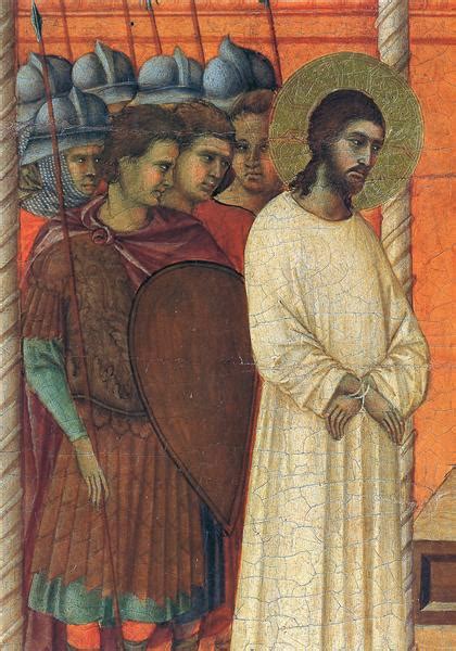 Christ before Pilate (Fragment), 1308 - 1311 - Duccio - WikiArt.org