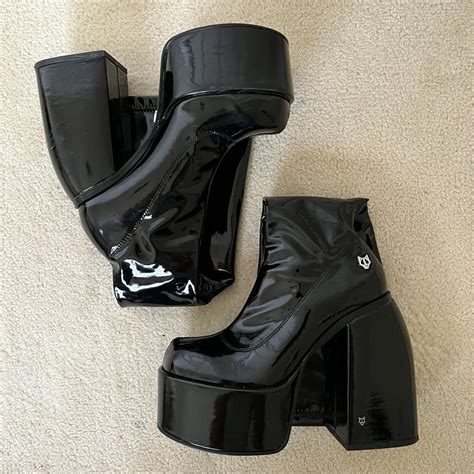 Naked Wolfe Spice Stretch Knee High Boots In Parent Depop