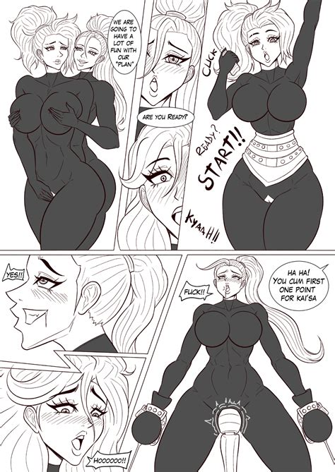 KDA Latex Comic Lineart Ver Page By Nira Moli Hentai Foundry