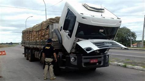 Chapada Caminhão adulterado é apreendido pela PRF na região de Capim