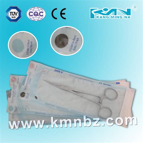 Self Seal Autoclave Sterilization Pouch With Indicator Strip China