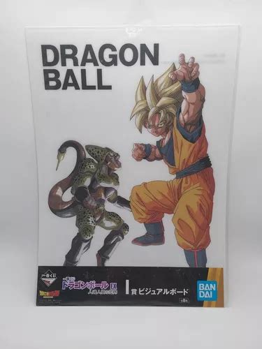 Póster Ichiban Kuji Dragon Ball Goku Ssj Y Cell Bandai