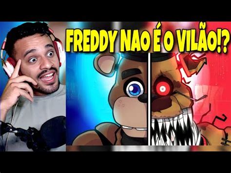 react A HISTÓRIA COMPLETA DE FIVE NIGHTS AT FREDDY S core YouTube