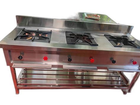 Aditya Steel 3 Burner Bhatti Range For Restaurant At Rs 20000 In Bhopal