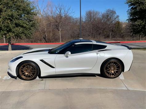 Chevrolet Corvette C Stingray White Forgestar F