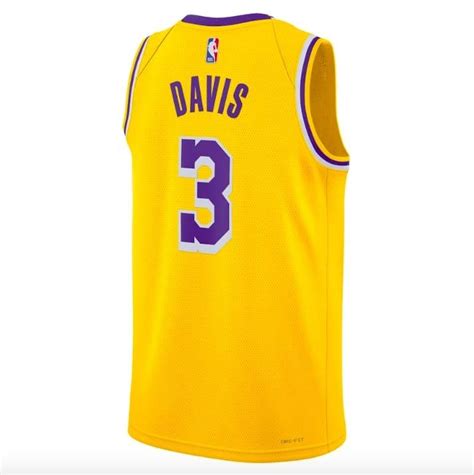 Баскетбольная джерси 2022 23 LA Lakers 3 Anthony Davis Swingman Icon