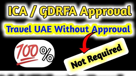 Abu Dhabi Alain Sharjah Dubai Visa Holders Ica Approval Is Not