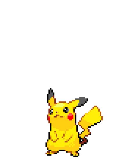 Pokemon Yellow Pikachu Ash Ketchum Pixel Art Png X Px Pikachu Images