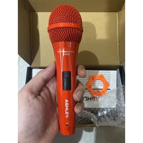 Jual Mic Kabel Ashley A Original Microphone Profesional Shopee