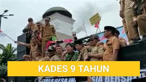 Revisi Uu Desa Jabatan Kades Tahun Youtube