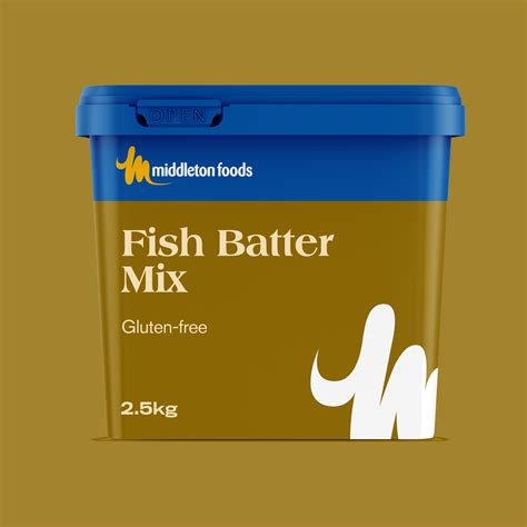 Gluten-Free Fish Batter Mix - Crispy & Delicious Coating |Middleton Foods