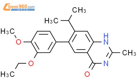 6 3 乙氧基 4 甲氧基 苯基 7 异丙基 2 甲基 3H 喹唑啉 4 酮CAS号681292 13 7 960化工网