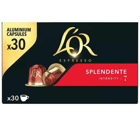 Capsules Compatibles Nespresso L Or Espresso Splendente X30