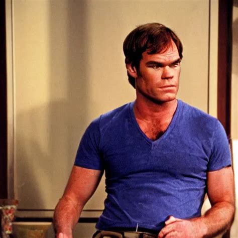 Dexter Morgan On The Set Of Golden Girls S Stable Diffusion