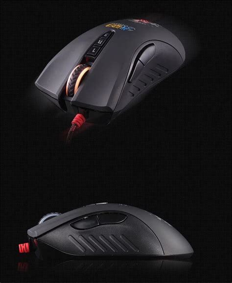 A4tech bloody A91 gaming mouse CF LOL WCA backlight wired mouse hands ghost