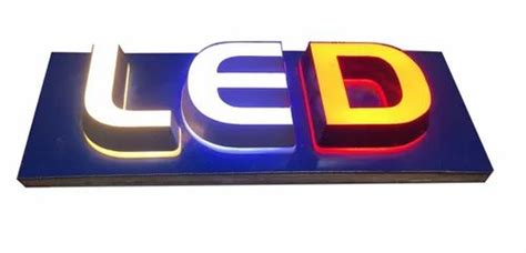 Outdoor LED Acrylic Letter Packaging Type Box At Rs 110 Inch In Nagpur