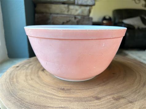 Pyrex Pink Flamingo Mixing Nesting Bowl Etsy