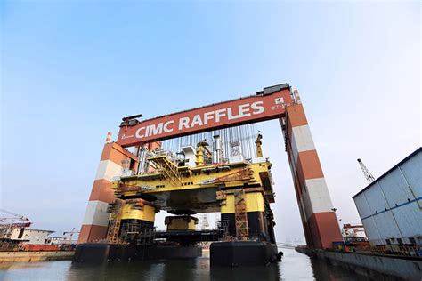 The Th Generation Semisubmersible Drilling Rig Mated In Cimc Raffles