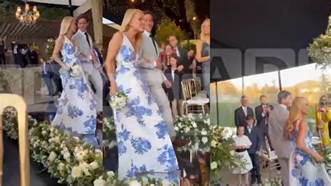 Cecilia Bolocco y Pepo Daire video inédito de su entrada a la boda FMDOS