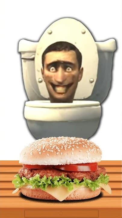 Skibidi Toilet Asmr Eat Burger Youtube