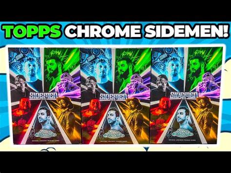 NEW Sidemen X Topps Chrome Cards OPENING AUTOGRAPH PULLED YouTube