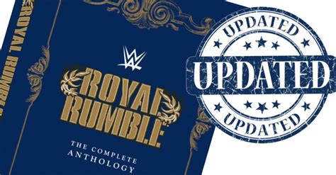 Breaking New And Updated Royal Rumble Anthology Box Set This Year First