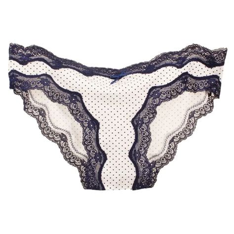 Efinny Sexy Women Lace Panties Bikini Lingerie Cotton Soft Briefs