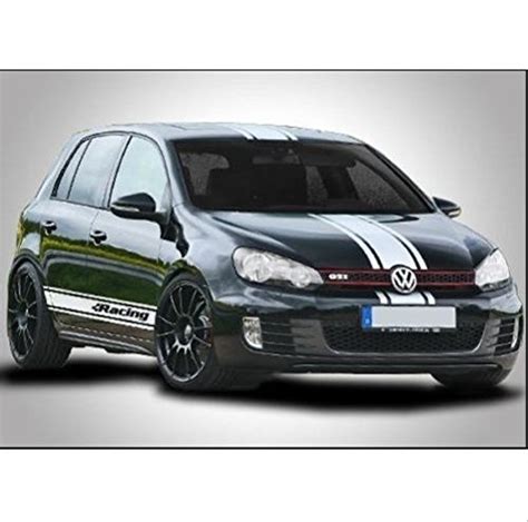 Buy VW Golf GTI R Racing Stripe Racing Stripes Decal Set Roof Side