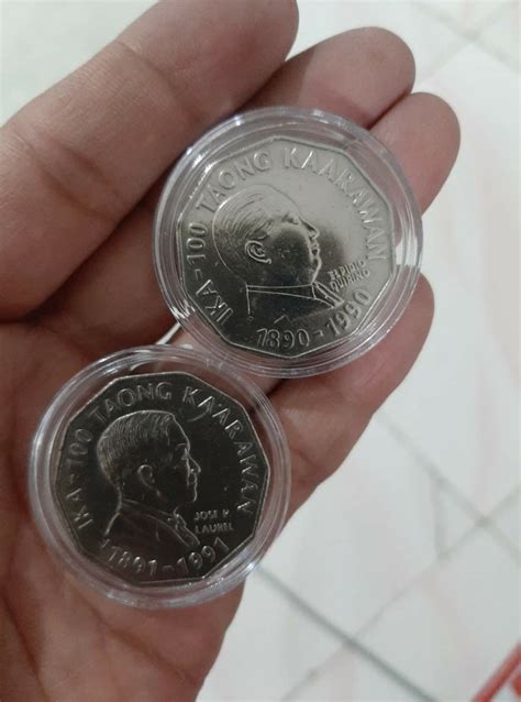 Commemorative Coin 100th Year Birth Anniversary Of Elpidio Quirino