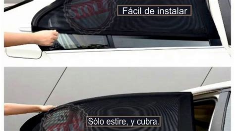 Tapasol Para Auto Con Protecci N Uv En Ventanas Posteriores Youtube