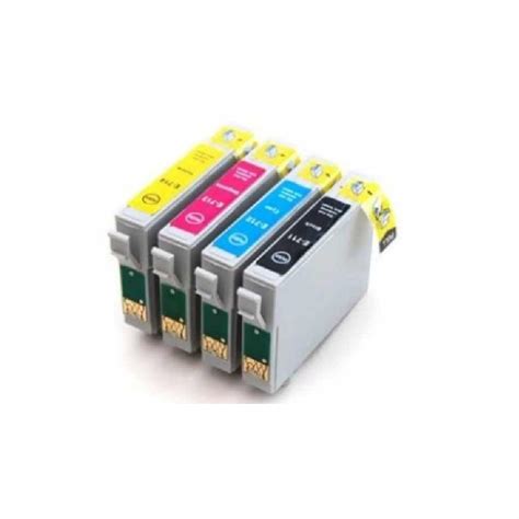 Epson T0711 4 Cartuchos Compatibles Tinta