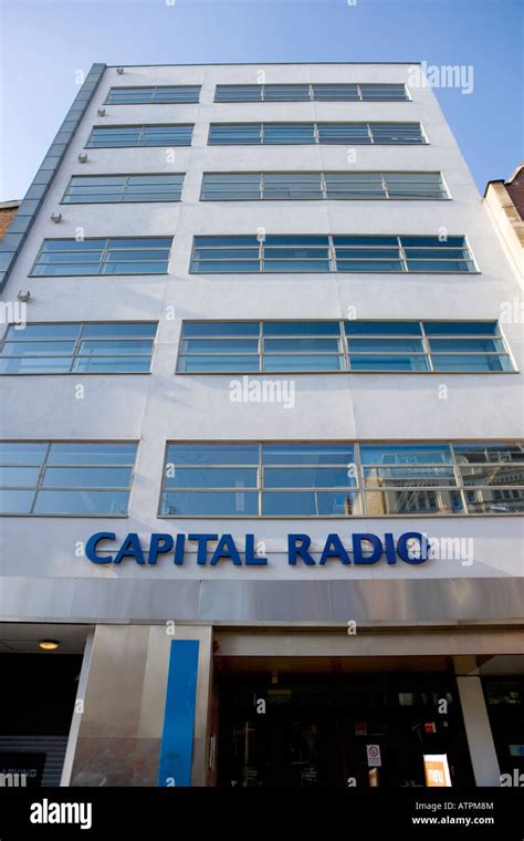 Capital Radio 958 Fm Charing Cross Road London Uk Stock Photo Alamy